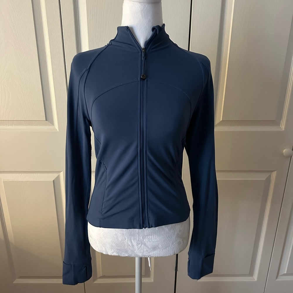 Lululemon Cropped Align Jacket Navy